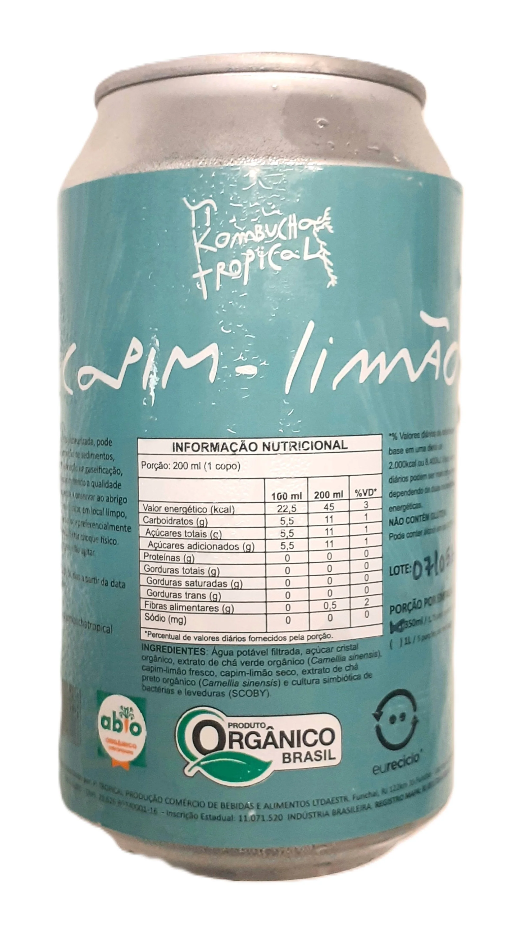 Pi Kombucha Tropical – Fontes · Alimentação Natural